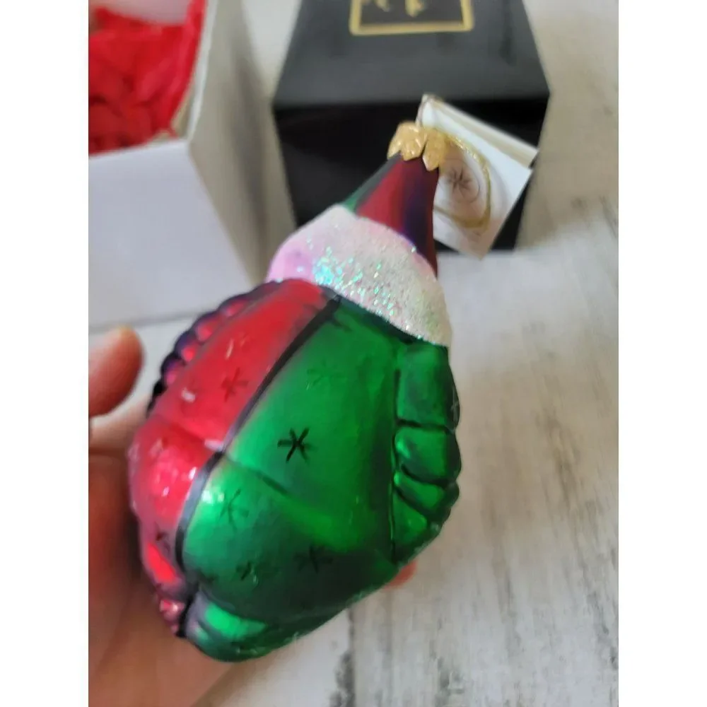 Radko‎ 1997 a caring clown blown glass ornament AIDS awareness